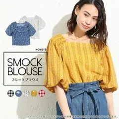 スモック ブラウス