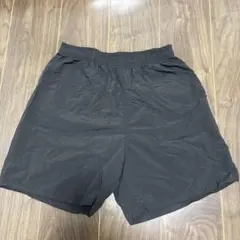 黒 ショートパンツ ウエストゴム