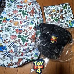 トイ・ストーリー 4 リュックサック 帽子 ハンカチ キーホルダー グッズセット