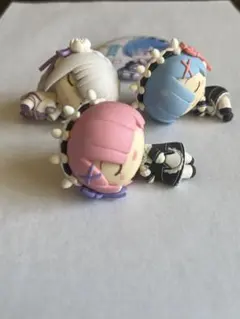 Re:ゼロ フィギュア 3体セット　おまけ付き