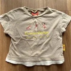 Curious George Tシャツ ベージュ