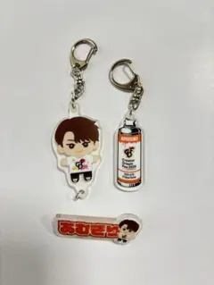 CDF 2024コムドットあむぎり アクリルキーホルダー 3点セット