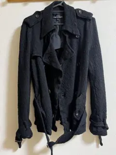tricot COMME des GARÇONS 黒コート Sサイズのサムネイル