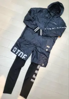 フィットネスウエア☆3点セット☆ジョギング☆ジム☆チョコザップ☆未使用☆メンズM