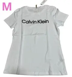 新品未使用品Calvin Klein ホワイト Tシャツ Mサイズ　コットン