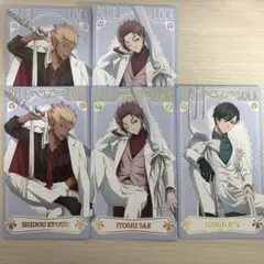 ブルーロック namco特典 イラストシート 糸師凛 糸師冴 士道龍聖