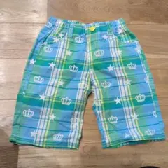 BABY DOLL チェック柄 ハーフパンツ 120