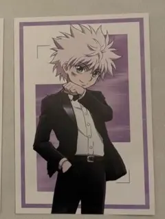 HUNTER×HUNTER キルア ブロマイド 2枚セット - メルカリ