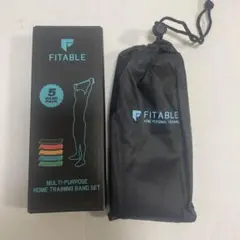 FITABLE トレーニングバンドセット 5本