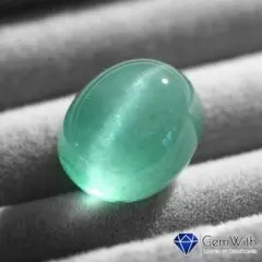 ☆M1112-1)ミャンマー産翡翠(ジェダイト)10.893ct 宝石 ルース - メルカリ
