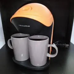 レコルト☆ グランカフェ デュオ コーヒーメーカー 1～2人用 マグカップ2個付のサムネイル