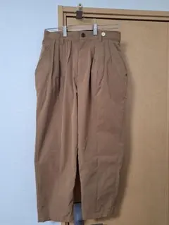 【美品】FRAPBOIS/フラボア　ワイドチノパン【テーパード/ベルト付き】