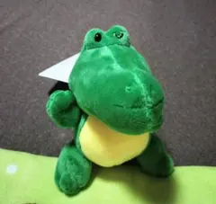 たべっ子どうぶつ THE MOVIE ラバー付きマスコット①ワニ