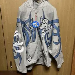 ガルフィー ×ドン・キホーテ コラボ 部族系ダブダブパーカー グレー