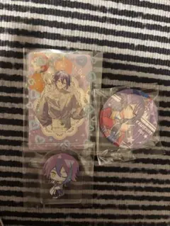 プロセカ感謝祭 グリーティングカード サンリオ 缶バッジ 神代類 3点セット