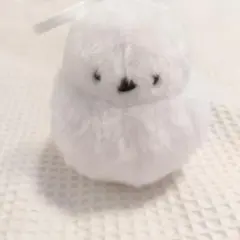 ふくらシマエナガ 手乗りサイズ ぬいぐるみ カラビナつき YELL