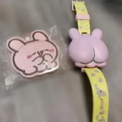 らぶいーず　 デジタルウォッチ ワッペンバッジ 2点セット