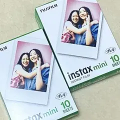 チェキフィルム instax mini インスタックスミニ ホワイト 20枚