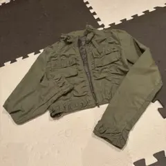オリーブグリーン ミリタリージャケット