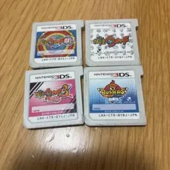 妖怪ウォッチ ニンテンドー3DS ソフト 4本セットのサムネイル