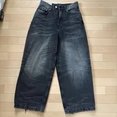 H&M SUPER BAGGY ブラック 28/30