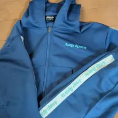 ANAP SPORTS ブルー　ジャージ　140 150
