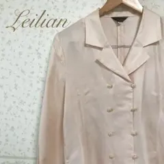 美品 Leilian レリアン シルク100% ジャケット 日本製のサムネイル