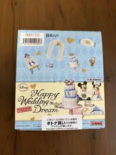 【新品未開封】ディズニーミッキーミニーハッピーウェディングミニチュアリーメント