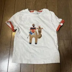 Obaibi ベビー　ラクダ柄 半袖Tシャツ 23ヶ月用　86cmのサムネイル