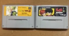 スーパーファミコン ソフト ２本セット ドラゴンボールZ 超武闘伝 らんま1/2