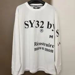 SY32 by SWEET YEARS 長袖カットソー ホワイト Lのサムネイル
