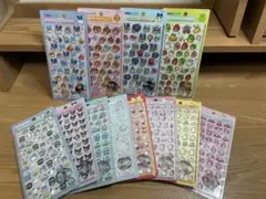 ボンボンドロップシール　サンリオ　ミニ8種　たまごっち4種　コンプリート