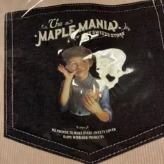 最終お値下げMAPLE MANIA トートバッグ コーデュロイ　メープルマニア