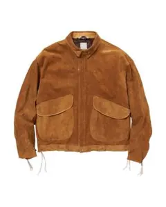 YSTRDY'S TMRRW LOITERING SUEDE BLOUSON M