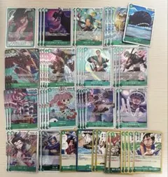ワンピースカード 緑ミホークデッキ 構築済みデッキ - メルカリ