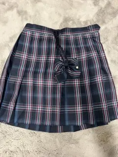 制服 ネイビー チェック柄