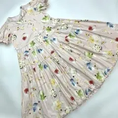 試着のみ】ピンクハウス 生成 アイスクリーム柄 ワンピース/2023年 春