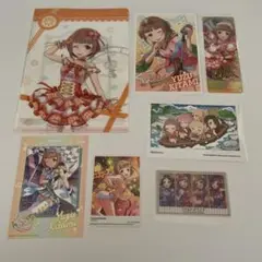 喜多見柚　アイドルマスターシンデレラガールズ　カードほか計7点　7iε