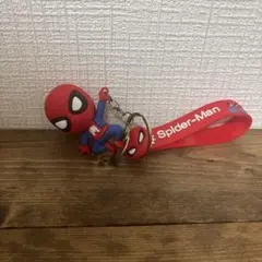 スパイダーマン ラバーキーホルダー ストラップ
