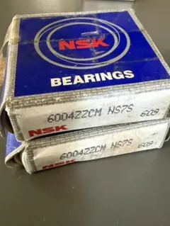 NTN・NSK製 深溝玉軸受（ボールベアリング）3個セット 未使用保管品