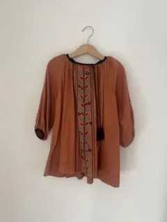 caramel 刺繍チュニックワンピース 100のサムネイル