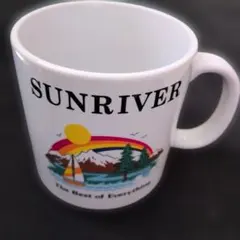 ♥海外から 　ヴィンテージ SUNRIVER マグカップ OREGON