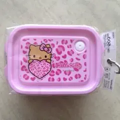 新品★日焼けキティ 保存容器 シールボックス 2個入 ギャル ヒョウ柄 アベイル