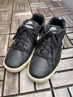 Nike ブラックレザー スニーカー 【27.5cm】