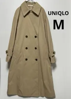 UNIQLO トレンチコート ベージュ系人気完売分　M