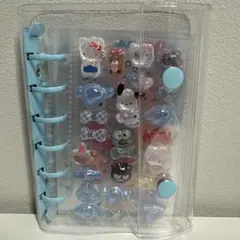 ブルーシール帳　A7完成品（リフィル4枚）のセットです