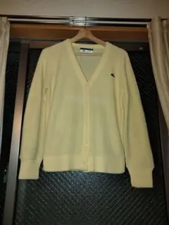 【Haymaker LACOSTE】ニットカーディガン　70s usa製