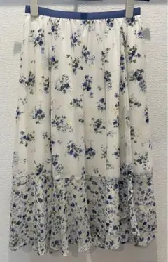 美品　フェルゥ　フレアスカート