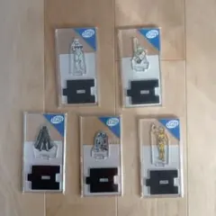 明治　スターウォーズ　アクリルスタンド ５個