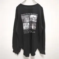 E1376 TYTYCLAPPY ロングTシャツ バックプリント 長袖